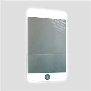 بلوٹوت اسپیکر کے ساتھ ایل ای ڈی باتھ آئینہ